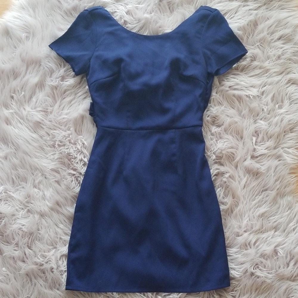 Cocktail dress, low back, 00